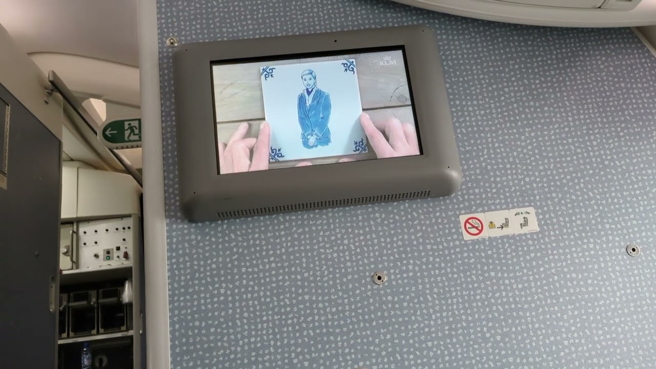 KLM Royal Dutch Airlines Safety Video