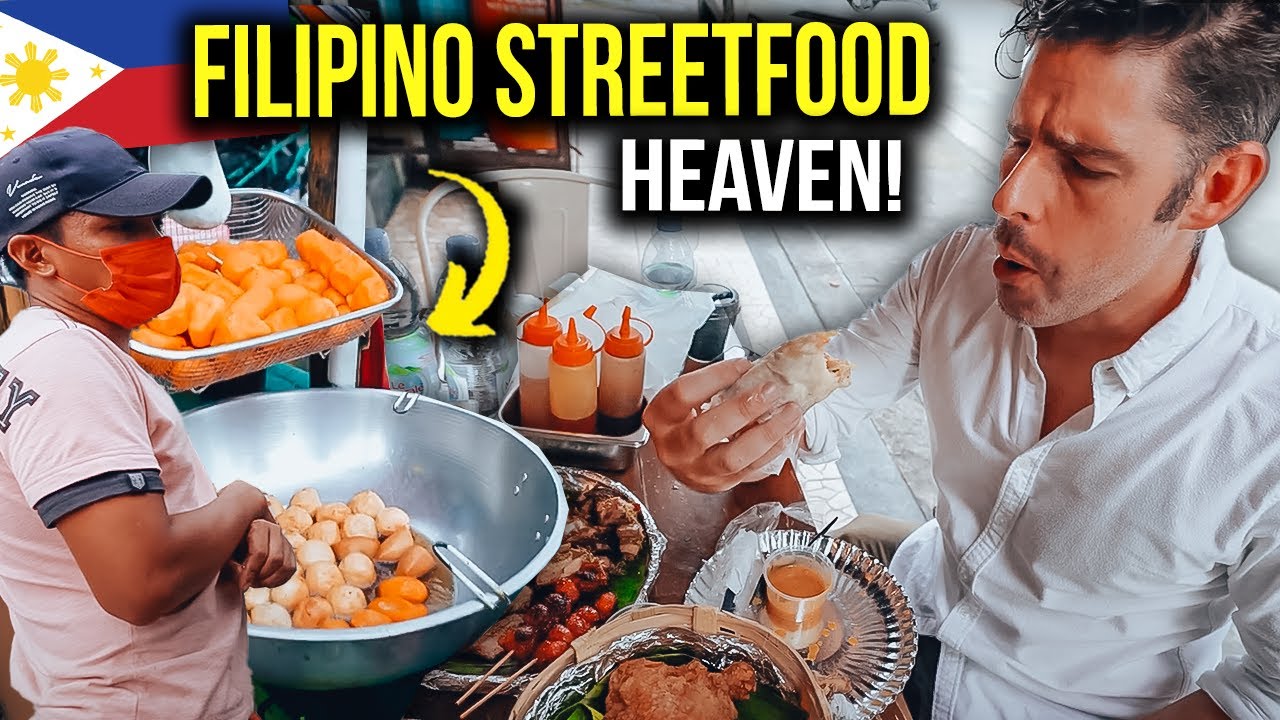 FILIPINOS show me INSANELY good STREET FOOD in Quezon City!