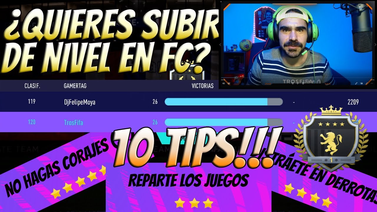 FIFA 21 | 10 TIPS PARA MEJORAR EN FUT CHAMPIONS!!! CONSIGUE ELITE!!!!