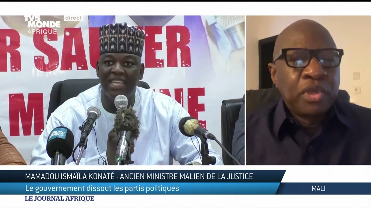 Mali : Mamadou Ismaïla Konaté s’exprime sur la dissolution des partis politiques