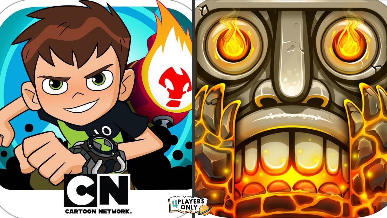 Ben 10: Up to Speed VS Temple Run 2 [KARMA LEE DRAGON DANGER, VOLCANIC SPRINTER]