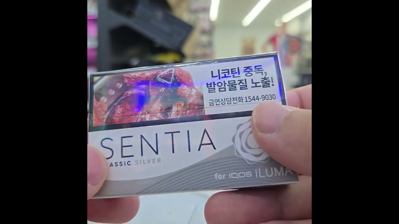 신상 아이코스 센티아 클래식 실버