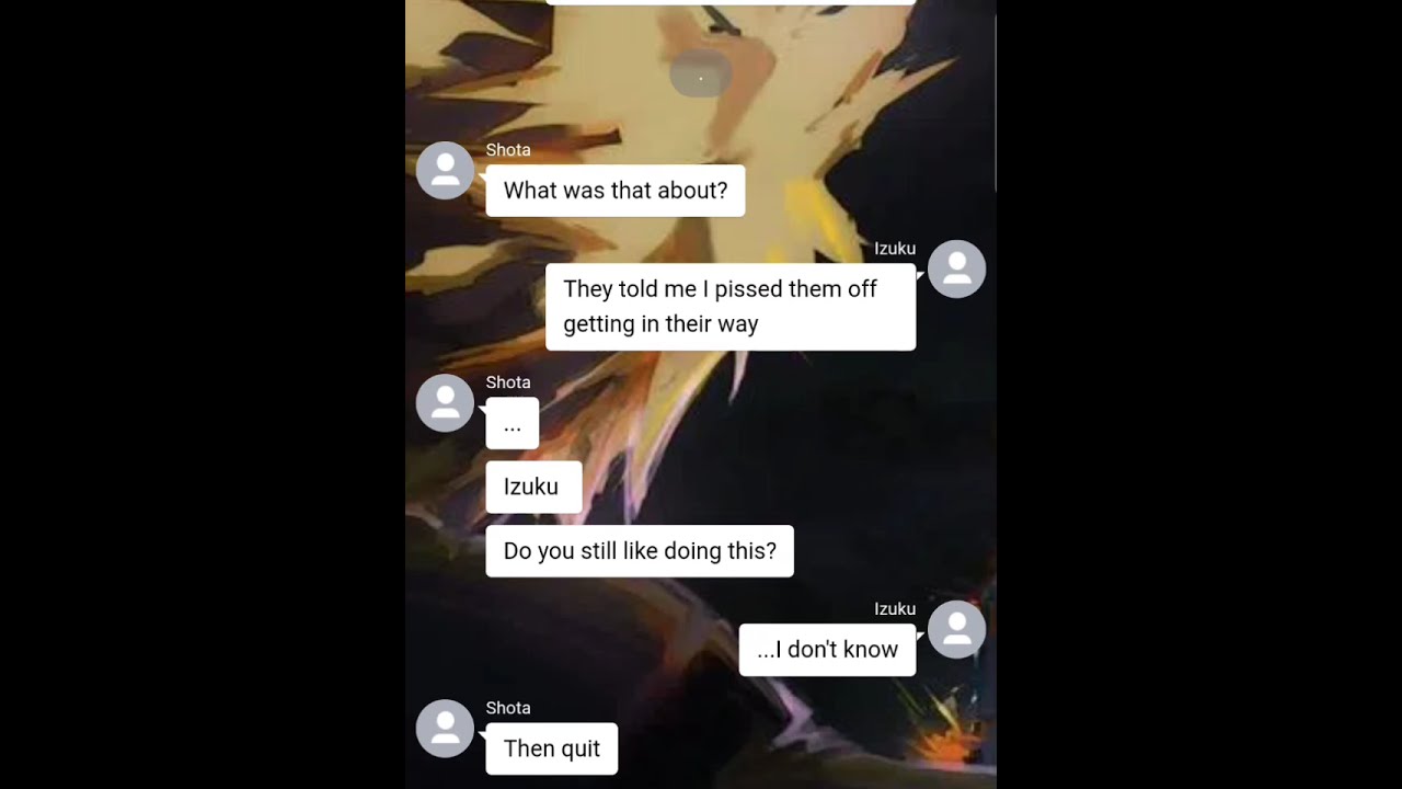 The genius ||Izuku Aizawa/Dadzawa/Angst|| BNHA/MHA Texting Stories 
