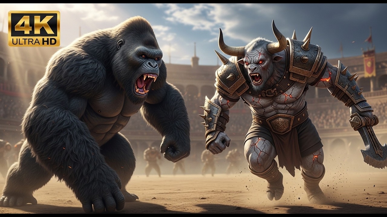 KONG VS. THE MONSTER: Epic Battle in the Roman Arena