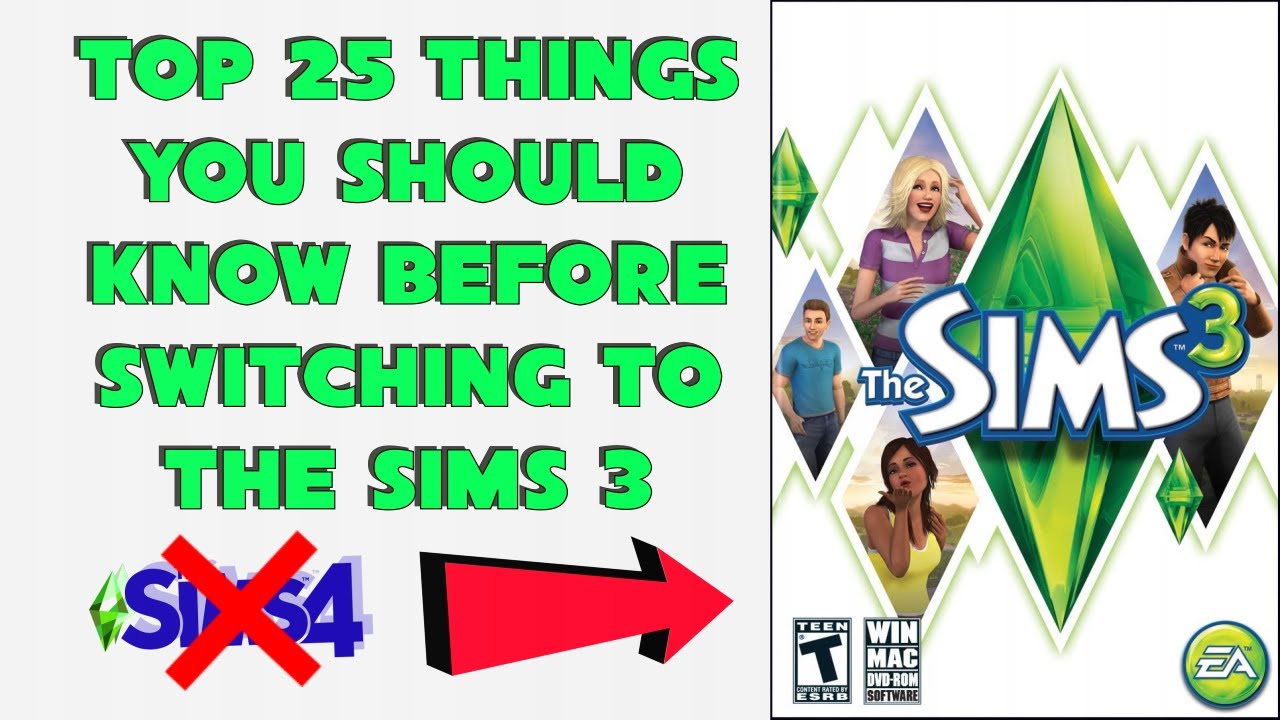 25 вещей, которые нужно знать перед игрой в The Sims 3 (для новичков)