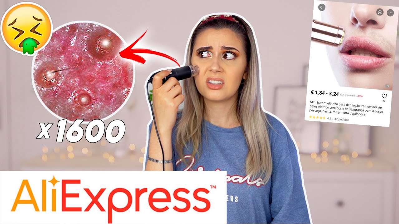 EXPERIMENTEI do ALIEXPRESS: COISAS ESTRANHAS | Joana Gentil
