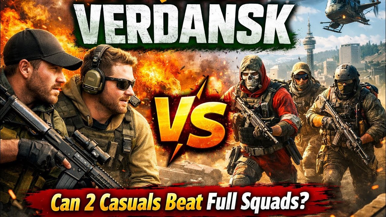Duo Quads on Verdansk… Can 2 Casuals Beat Full Squads? | Warzone