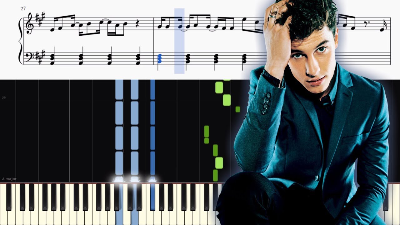 Shawn Mendes - Youth ft. Khalild - Piano Tutorial + SHEETS