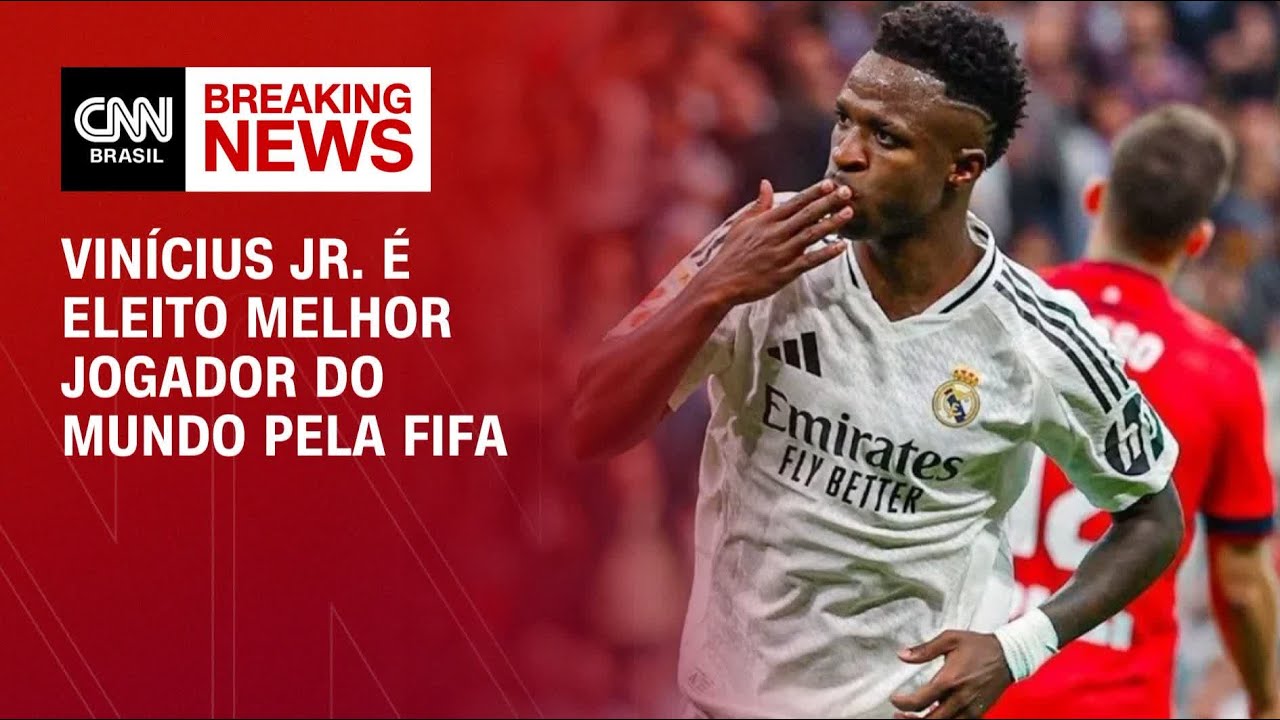 Vinícius Jr. é eleito o melhor jogador do mundo pela FIFA | BASTIDORES CNN