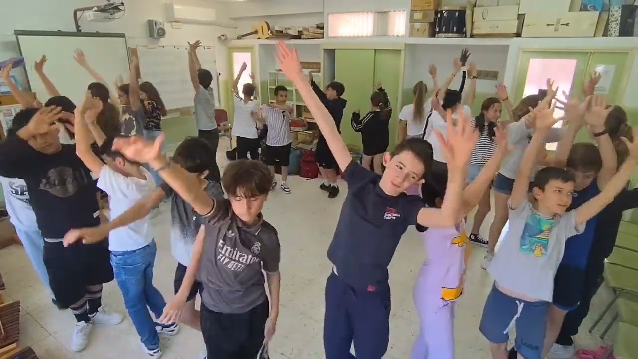 Danza simbólica alegría 