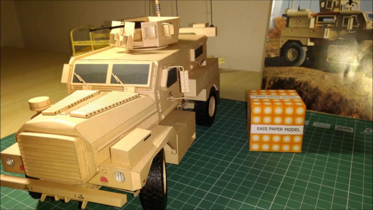 Modelik Cougar MRAP Papermodel