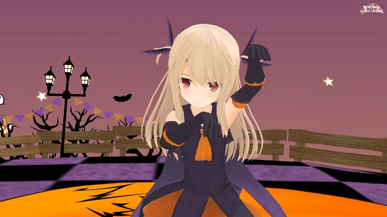【MMD】 Halloween イリヤで♪Happy Halloween♪ [1080P60fps]