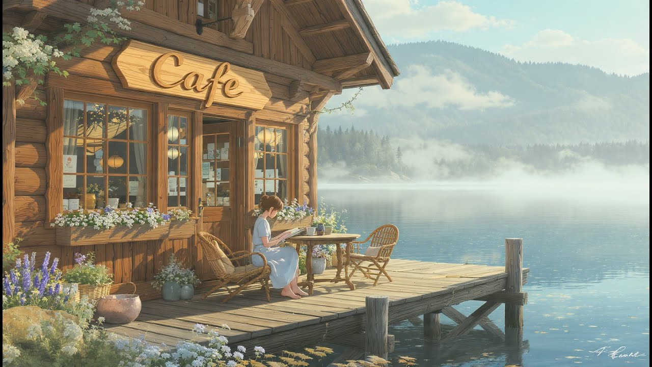 Warm Coffee Shop Ambience | Focus Music