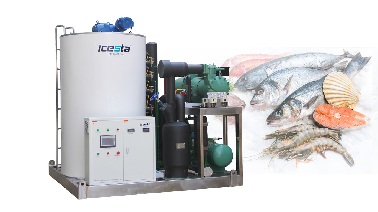 Icesta Industrial 15 tons Flake Ice Machine