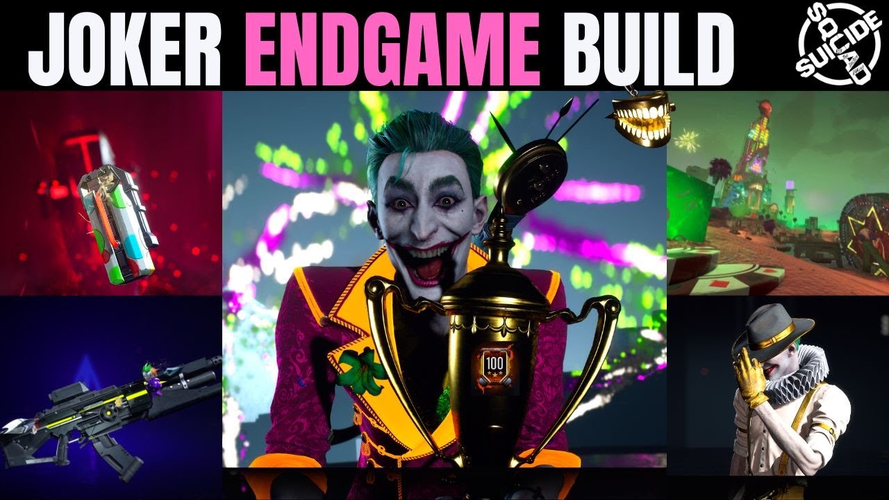 CRAZY Joker Poison And Burn Build - MASTERY 50+ ENDGAME - Suicide Squad Kill The Justice League