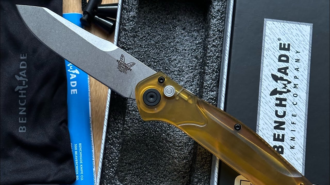 Автоматический складной нож Benchmade 9400. Автоматический нож за 20$?