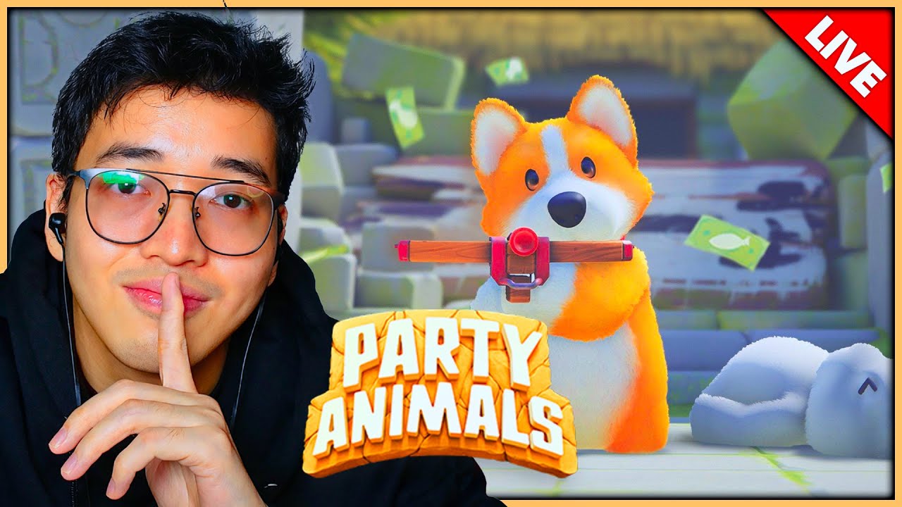 【 Party Animals 】 MARI KITA BERADU DI GAME HEWAN BERPESTA - PARTY ANIMALS !! #shorts
