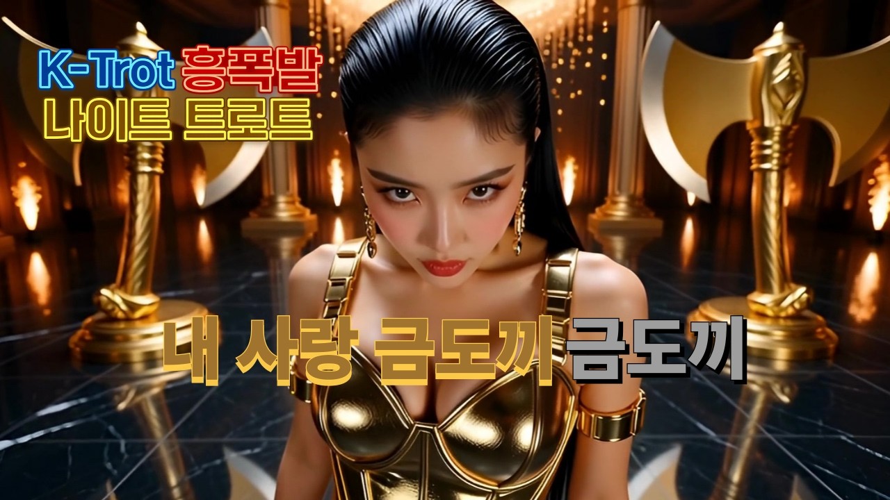[Dance Trot] 내사랑 금도끼 🎧 한 번 들으면 무한 반복! 정신 번쩍 드는 폭주 비트 ⚡ 오늘 스트레스 싹 다 날려버릴 무지성 비트 🎬 AI Generated