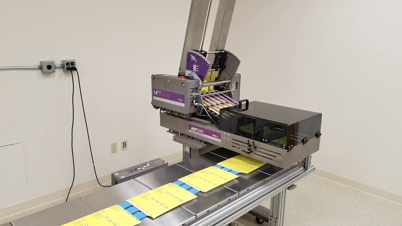 MFT 350ip3 Friction Feeder With ADT | Batching Perforated Sheets