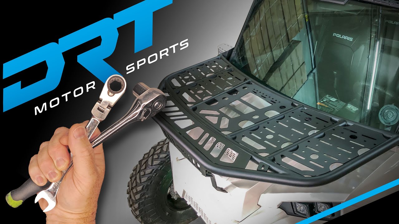 DRT motorsports Polaris RZR XP Ranger Hood Rack install