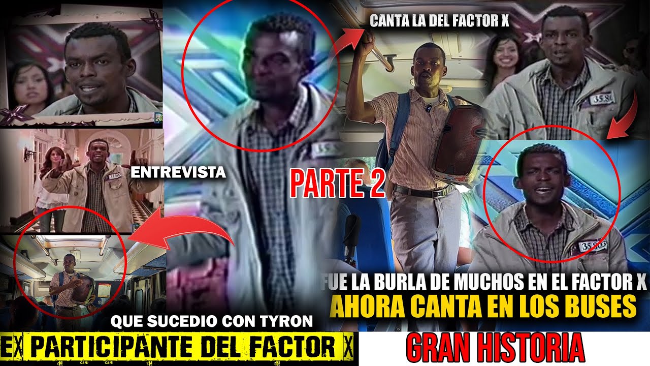 Canta la m&uacute;sica que en el Factor X no valoraron, Tyron fue la burla de muchos por un video