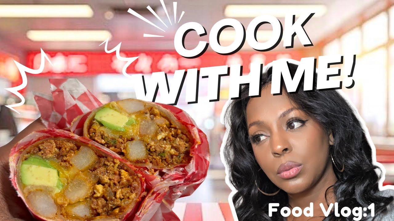 COOK WITH ME || THE BEST BREAKFAST BURRITOS & CHICKEN TINGA