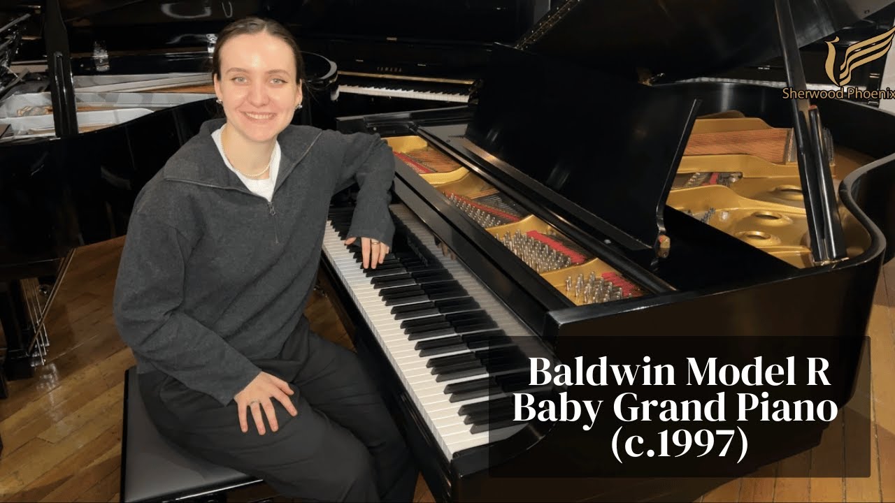 The ONLY Baldwin Model R Baby Grand in the UK?! 🇺🇸➡️🇬🇧 ULTRA RARE FIND at Sherwood Phoenix Pianos UK