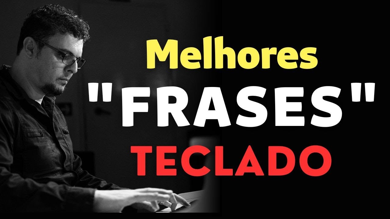 MELHORES FRASES NO TECLADO | É SOMENTE DISSO QUE VOCÊ PRECISA - 5 INTRODUÇÕES  (AULA DE TECLADO)