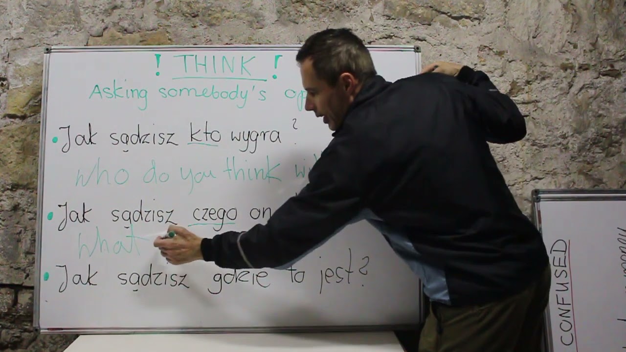 Everyday English - questions with 'THINK'