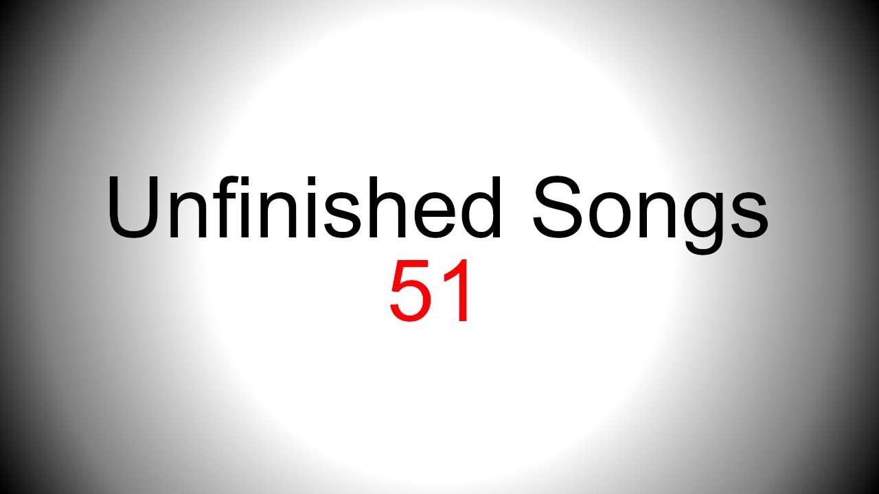 Folky sounding acoustic guitar singing backing track - Unfinished song No.51