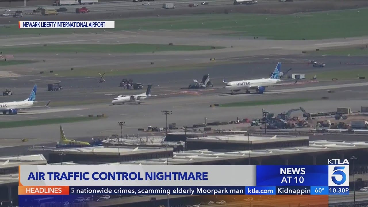 Air traffic control nightmare at Newark Liberty International