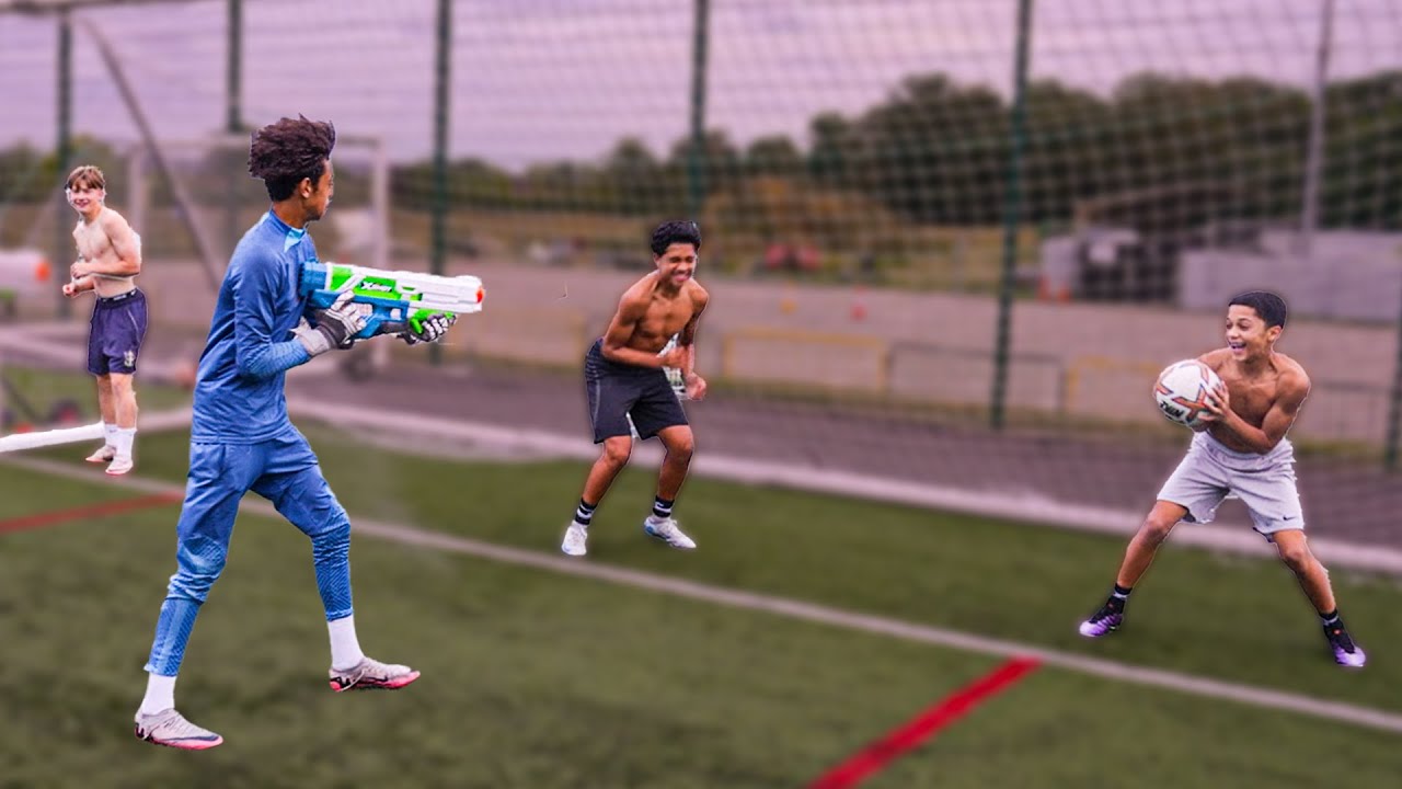 We Challenged The BEST KID  KEEPER On Youtube ⚽🧤
