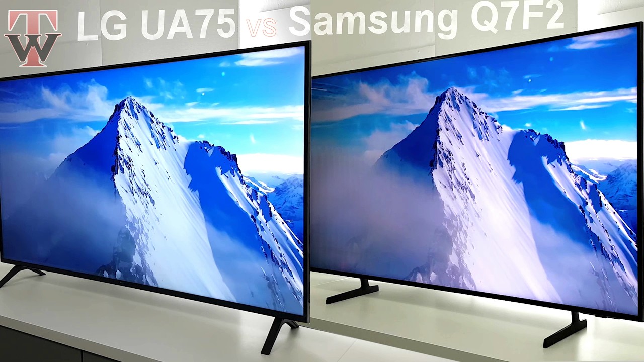 LG UA7500 vs Samsung Q7F2 Smart 4k TV 2026