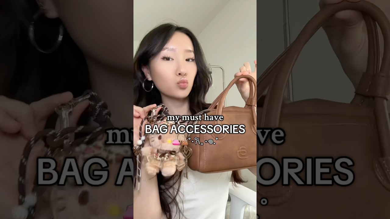 MY MUST HAVE BAG ACCESSORIES 👛👜 #bagaccessories #fashiontips #styletips #purses #bagcollection