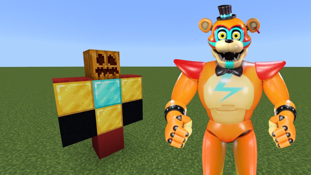 FNAF: Security Breach Addon in Minecraft PE