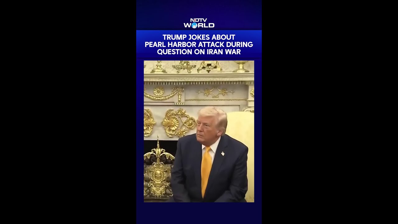 Трамп пошутил о нападении на Перл-Харбор во время обсуждения войны с Ираном.