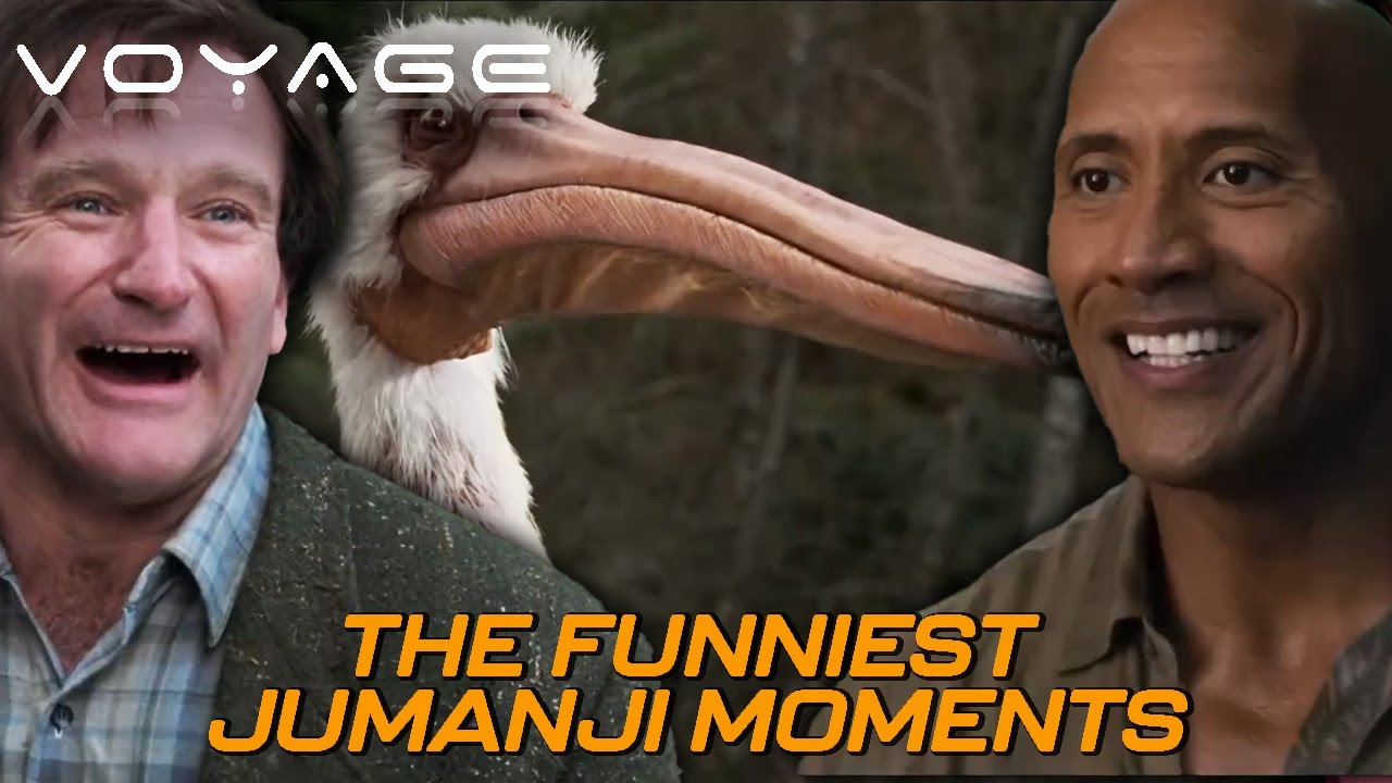 The Funniest Jumanji Moments | Jumanji | Voyage