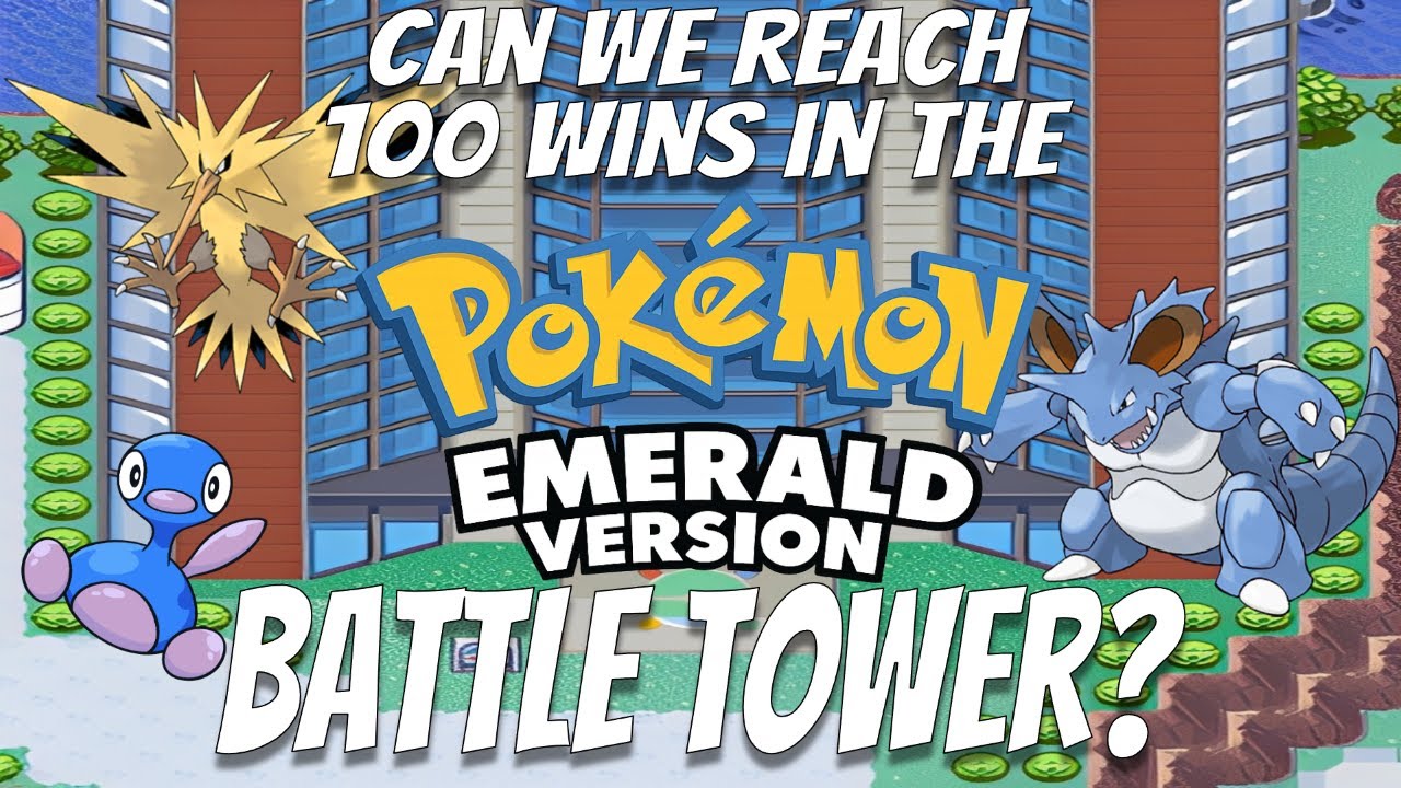 Can We Reach 100 Wins IN A ROW in the Pokémon Emerald Battle Tower? Pt.1