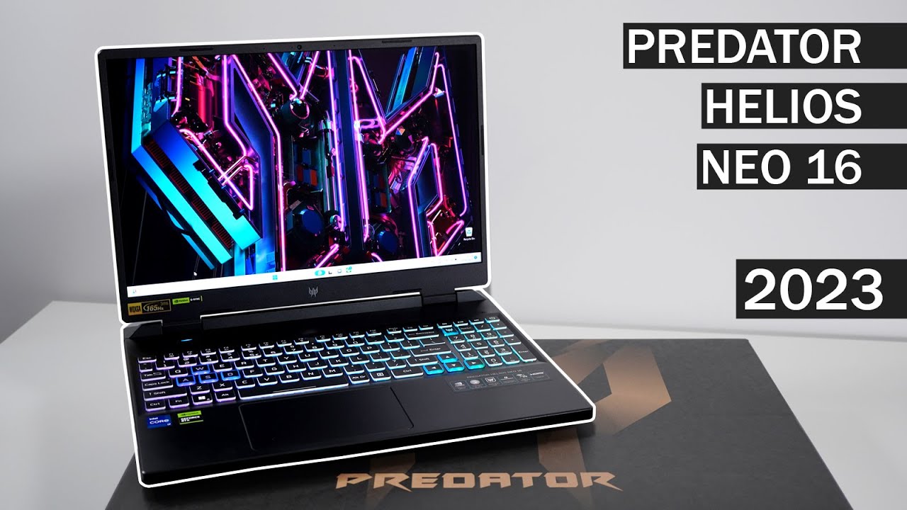 A Beast of a Gaming Laptop - Unboxing PREDATOR Helios Neo 16 with Nvidia RTX4060 @PredatorGaming