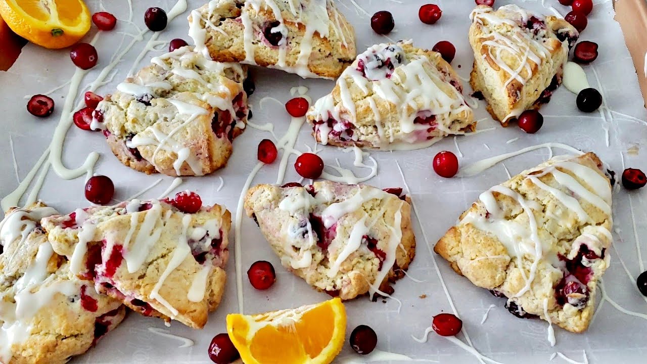 How to Make the BEST Cranberry Orange Scones