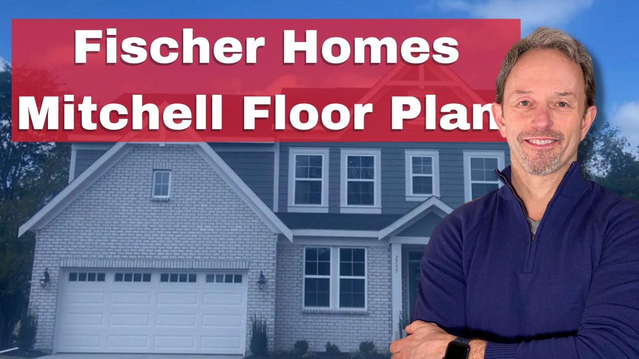 New construction Fischer Homes Mitchell floor plan!