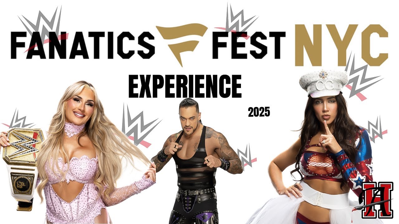 Fanatics Fest 2025 NYC Autograph Experience With Tiffany Stratton, Chelsea Green and Damian Priest