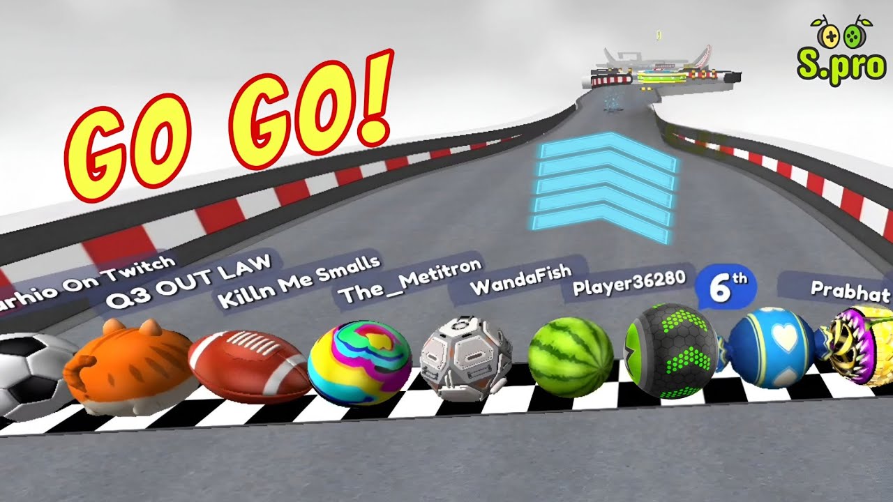 Going Balls - Speedrun Epic Race 207 ᯓ⚽︎ #goingballs #gameplay #marblesrace