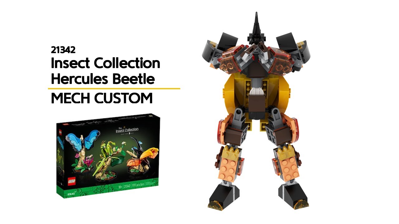 LEGO 21342 Insect Collection Mech Custom Full version