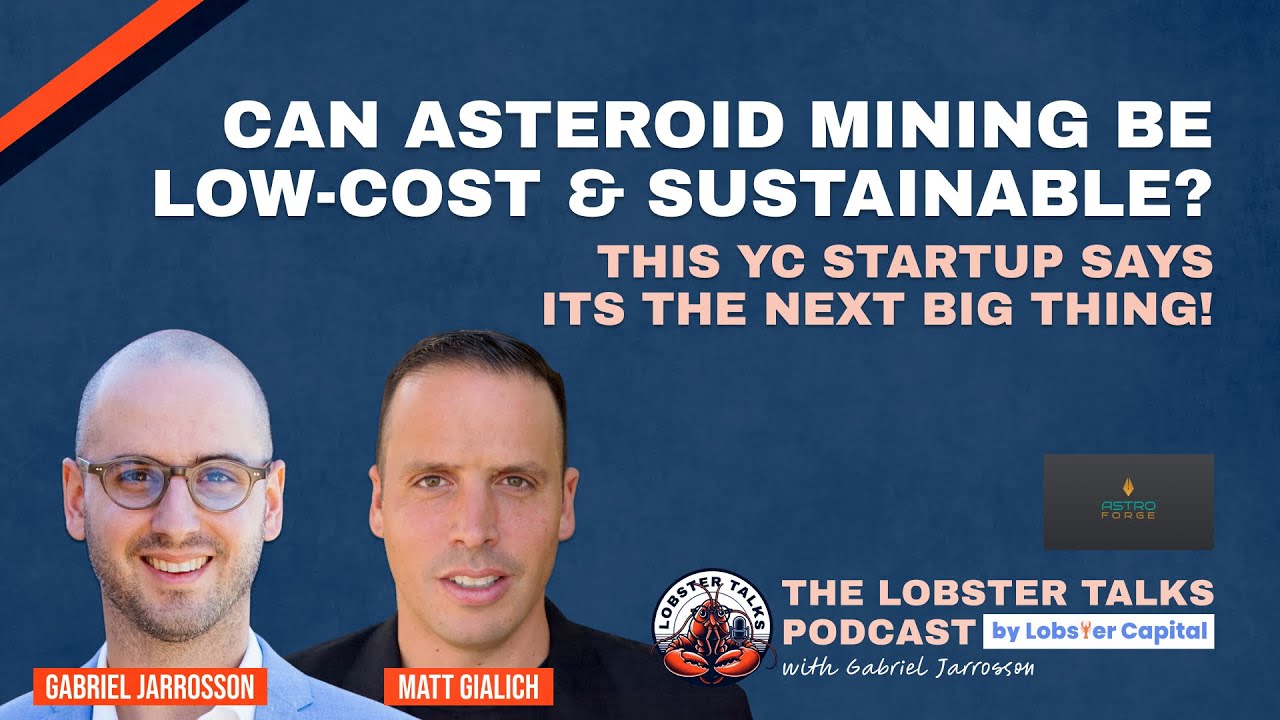 Astroforge: This Startup Is Mining Asteroids! And Are Making It Low-Cost, Hear From CEO Matt Gialich