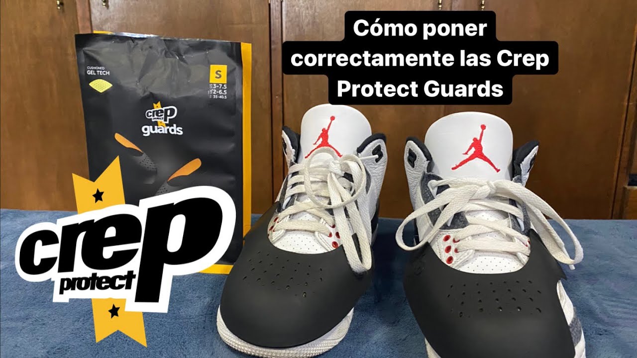 ¿Cómo poner correctamente las Crep Protect Guards?