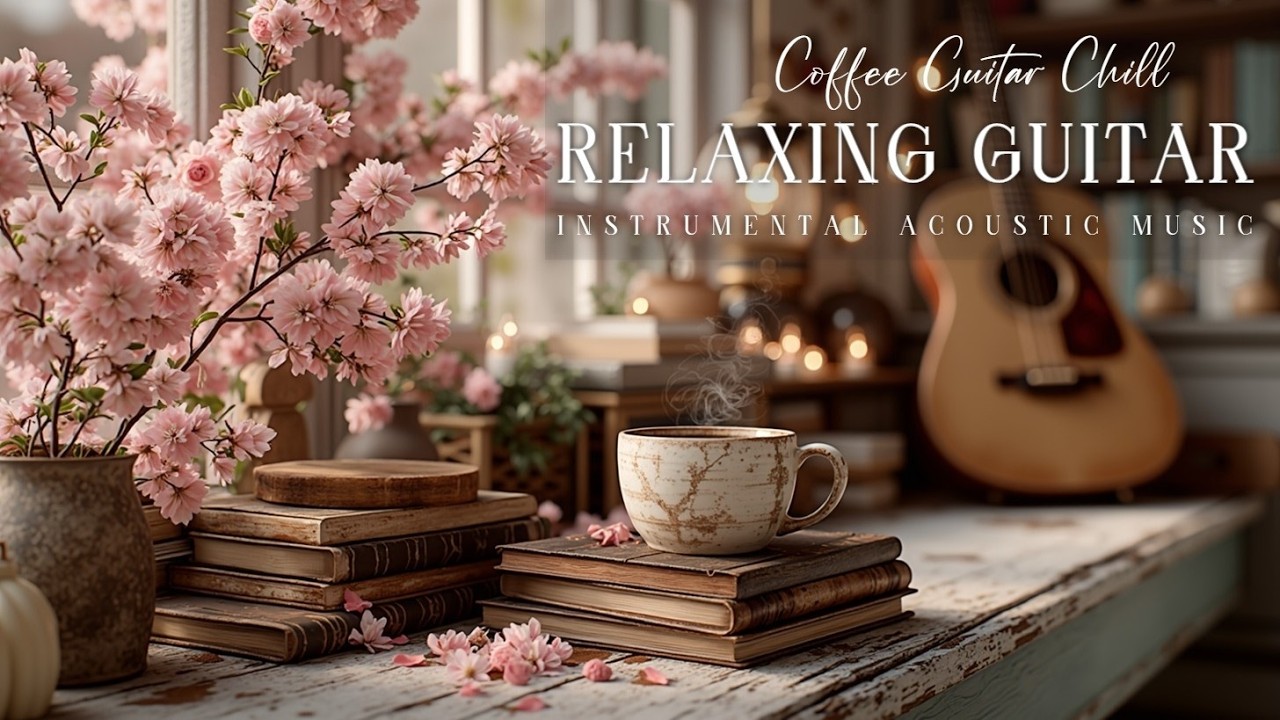 Март — Расслабляющая акустическая гитара ~ Фингерстайл для учебы