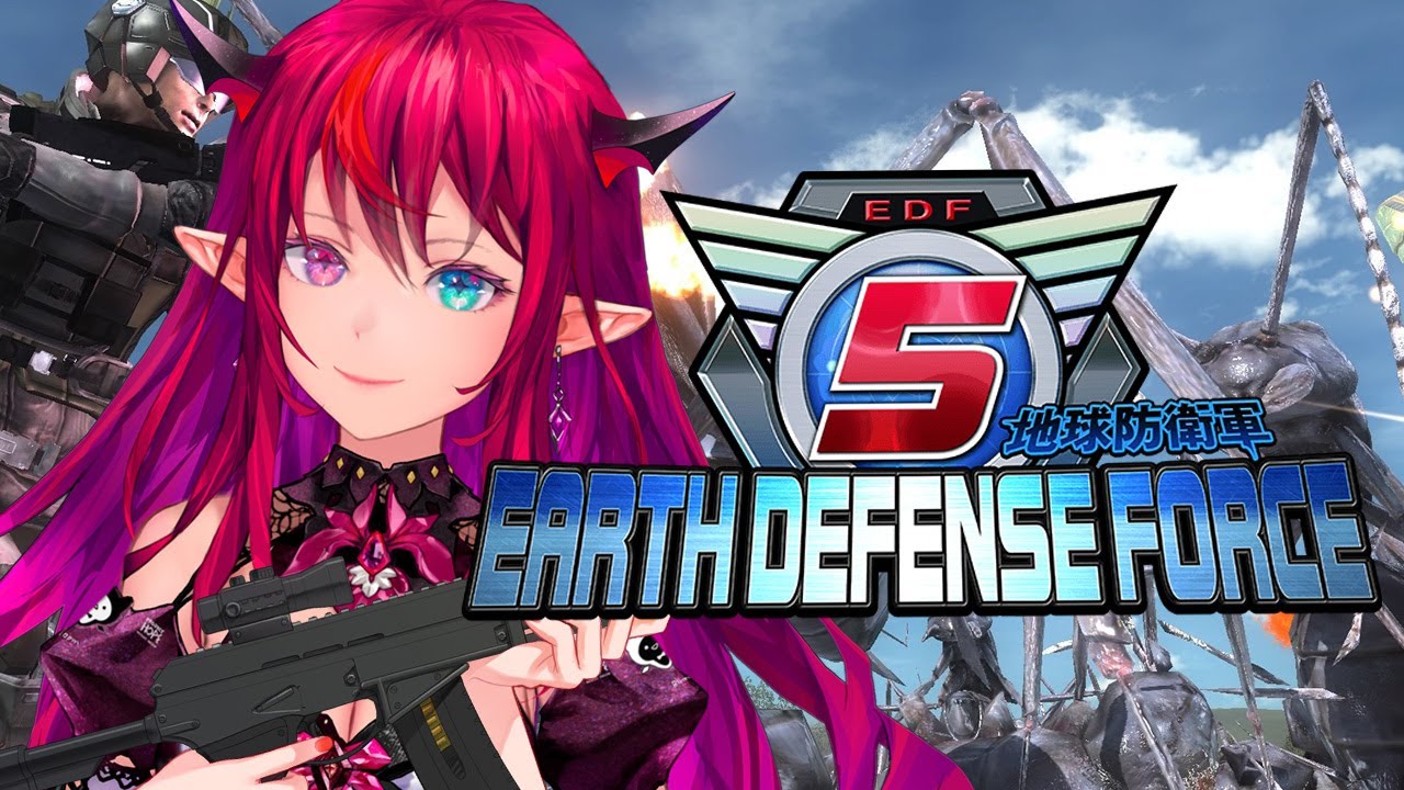 【Earth Defense Force 5】Fighting Giant Bugs? for Humanity