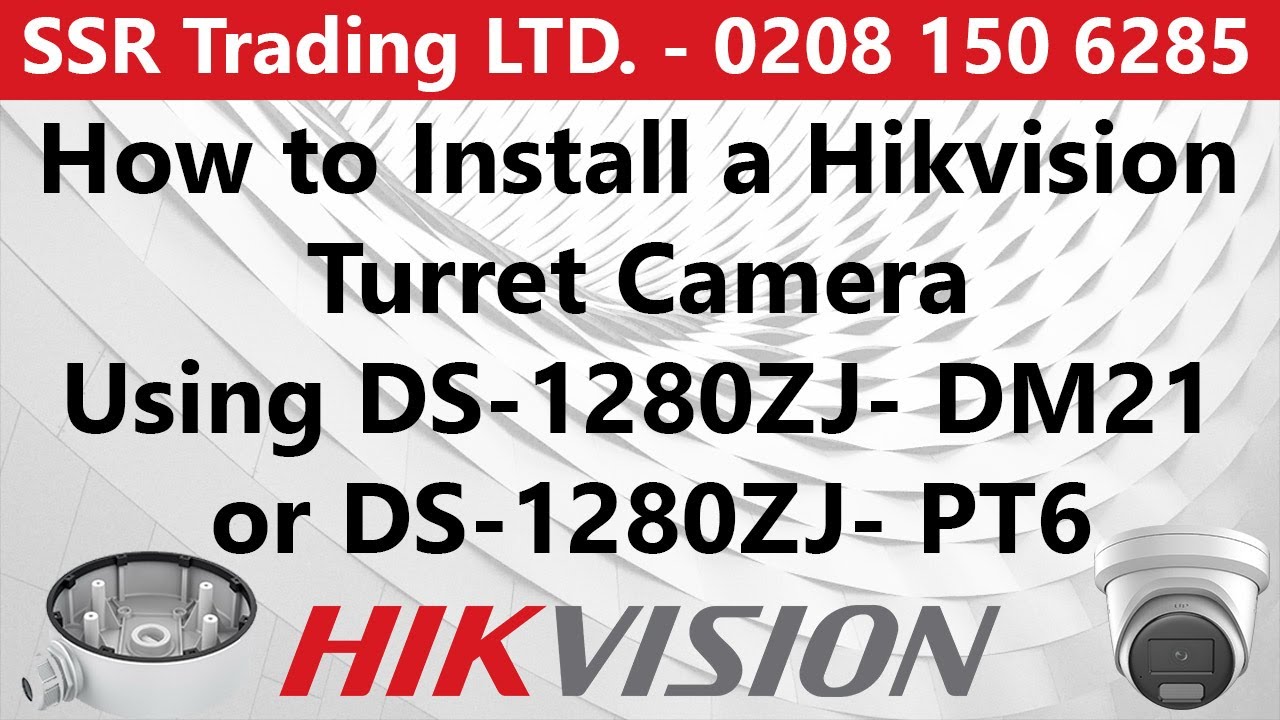 Пошаговое руководство по установке турельной камеры Hikvision с использованием распределительной ...