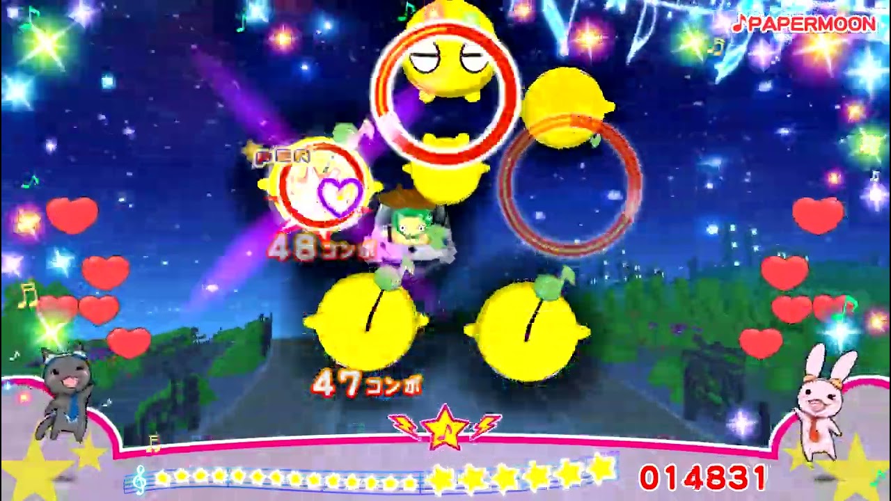 ミュージックガンガン！超増加版　PAPERMOON　むずかしい／フルコンボ